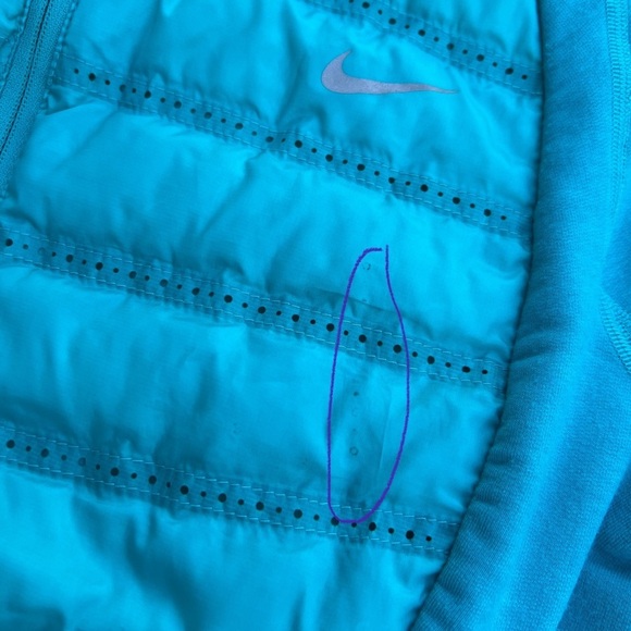 Nike Aeroloft 800 lightweight running jacket women's Size Medium - Picture 9 of 9